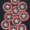 Captain America Gothic Logo T Shirt Sheer
