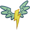 My Little Pony Wonderbolts Cutie Mark Patch