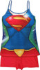 Supergirl Suit Cami and Shorts Junior Pajama Set
