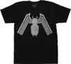 Venom Vintage Logo T Shirt Sheer