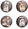 Grumpy Cat Button Set