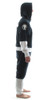 Punisher Costume Hooded Union Suit