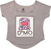 Domo Kun Flower Print Ladies Tee