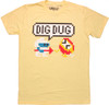 Dig Dug Speech Bubble T Shirt Sheer