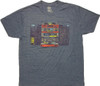 1980 Stereo System T Shirt Sheer