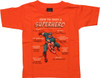 Captain America How to Spot Orange Toddler T Shirt