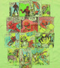 Marvel Comics Mashup Neon Juvenile T Shirt