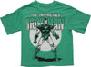 Iron Man Invincible Classic Green Youth T Shirt