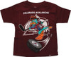 Phineas and Ferb Colorado Avalanche Swoosh Juvenile T Shirt