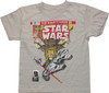 Star Wars Vader Comic Cover Juvenile T Shirt