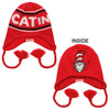 Dr Seuss Cat Hat Reversible Lapland Beanie