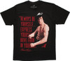 Bruce Lee Be Yourself T Shirt Sheer