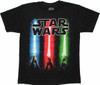 Star Wars Lightsaber Trio Youth T Shirt