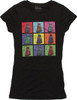 Doctor Who Dalek Art Grid Baby Tee