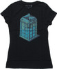 Doctor Who Isometric TARDIS Baby Tee