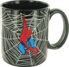 Spiderman Web Swing Black Jumbo Mug