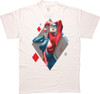 Harley Quinn In Diamond White T Shirt