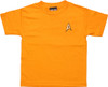 Star Trek Command Gold Juvenile T Shirt