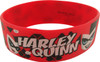 Harley Quinn Red Rubber Wristband