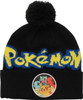 Pokemon Group Circle Cuffed Pom Beanie