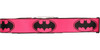 Batman Logo Wrap Pink Seatbelt Mesh Belt