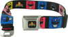 Power Rangers Color Square Helmets Seatbelt Mesh Belt