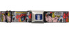 Doctor Who Comic Squares Seatbelt Mesh Belt