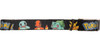 Pokemon Classic Starter Gray Lines Mesh Belt