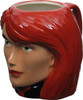 Black Widow Head Sculpted Mug