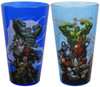 Avengers Heroes and Villains Pint Glass Set