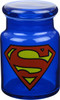 Superman Logo Glass Jar