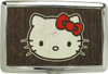 Hello Kitty Face Distressed Large Card Case