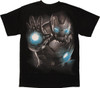 Iron Man Age of Ultron Glow Darkness T-Shirt