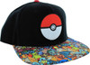Pokemon Poke Ball Group Visor Hat
