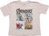 Avengers Age Ultron Quad Team Toddler T-Shirt