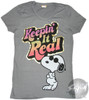 Peanuts Snoopy Real Baby Tee