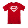 Superman Red & White Shield T Shirt