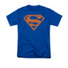 Superman Blue & Orange Shield T Shirt