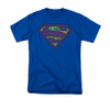 Superman Tattered Shield T Shirt