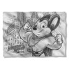 Mighty Mouse Sketch Pillow Case