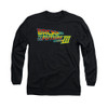 Back to the Future 3 Logo Long Sleeve T Shirt