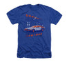 Back to the Future Lightning Heather T Shirt