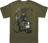 Star Wars Boba Fett Smoking Blaster T-Shirt