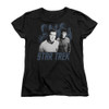 Star Trek Kirk Spock and Group Ladies T Shirt
