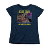 Star Trek Trouble Tribbles Ladies T Shirt