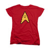 Star Trek 8 Bit Engineering Ladies T Shirt