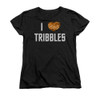 Star Trek I Heart Tribbles Ladies T Shirt