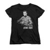 Star Trek Kirk Words Ladies T Shirt