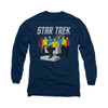 Star Trek Vector Crew Long Sleeve T Shirt