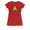 Star Trek 8 Bit Engineering Juniors T Shirt